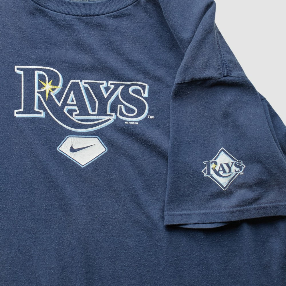 Tampa Bay Rays Nike 2008 T-Shirt - Navy - Vintage T-shirts