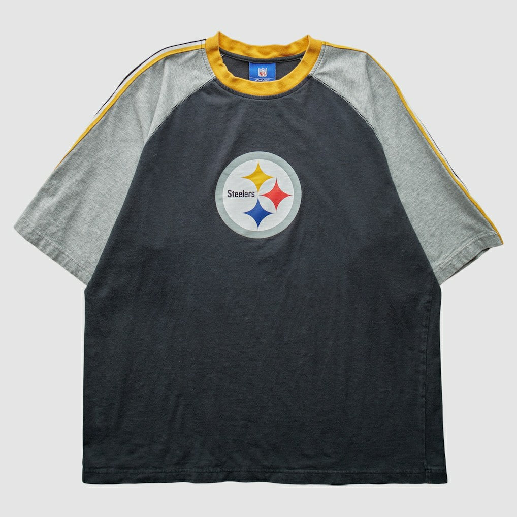 Pittsburgh Steelers Reebok 2000s T-Shirt - Black T-shirts