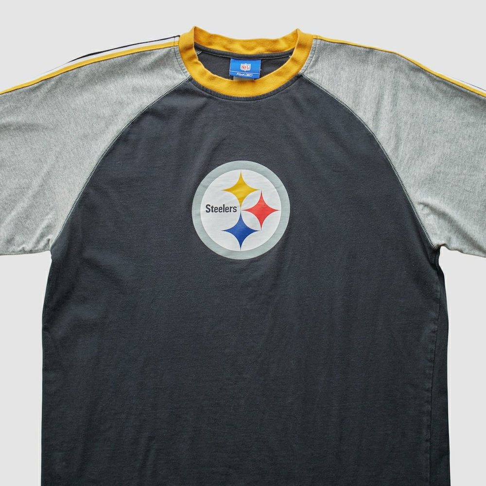 Pittsburgh Steelers Reebok 2000s T-Shirt - Black T-shirts