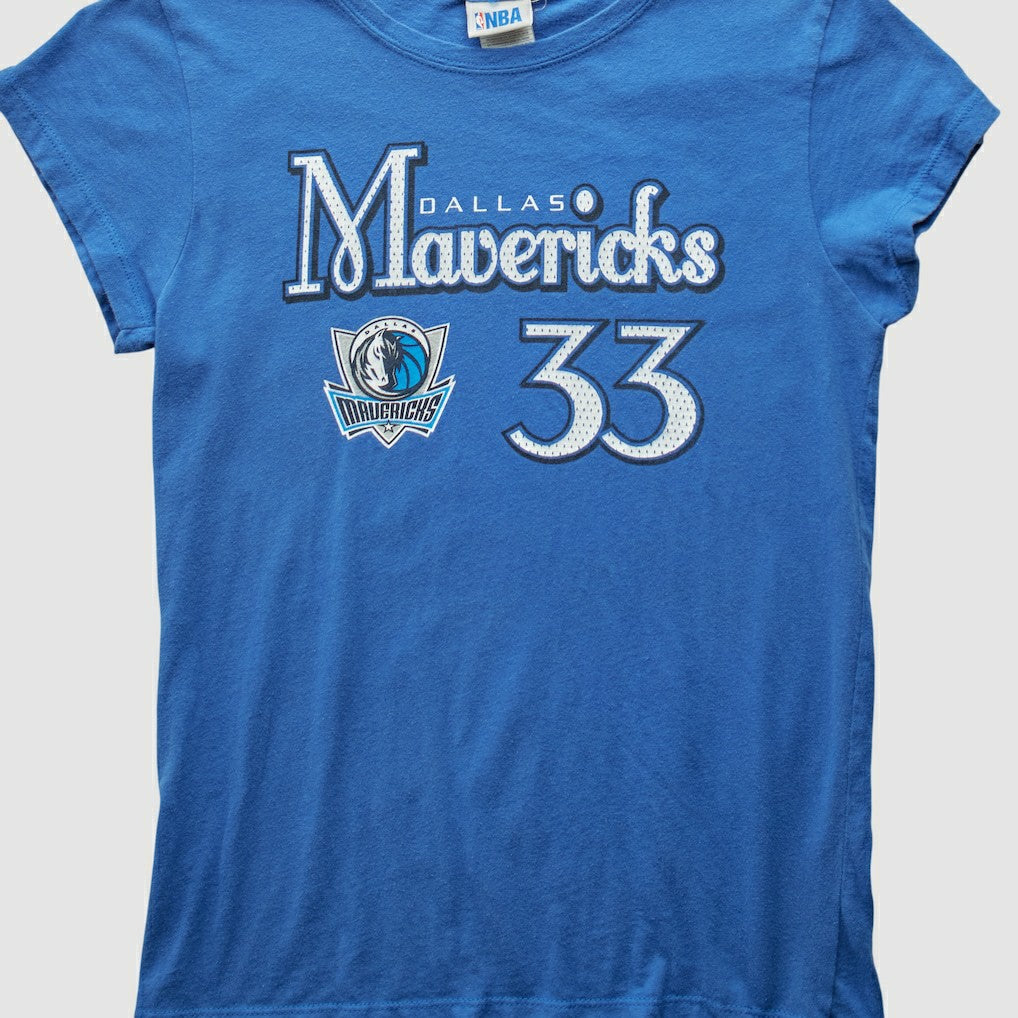 Dallas Mavericks 2003 T-Shirt Blue Vintage - Vintage