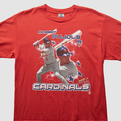 St. Louis Cardinals Dynasty 2004 T-Shirt - Red - Vintage T-shirts