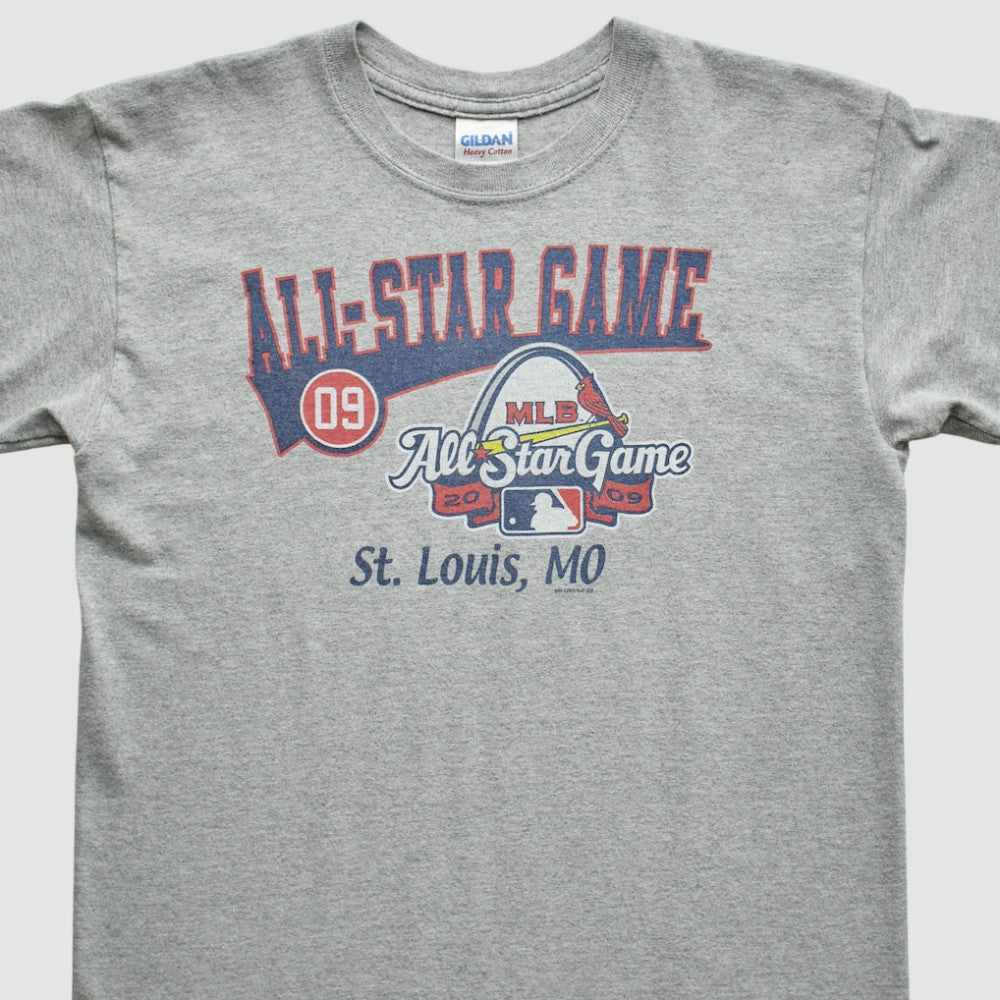 St. Louis Cardinals 2009 T-Shirt - Gray - XVintage T-shirts