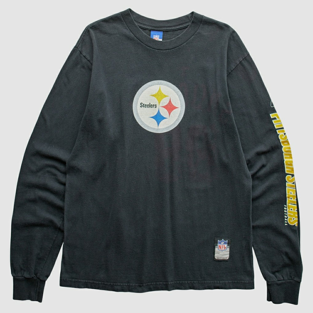 Pittsburgh Steelers Reebok 2000s T-Shirt - Black T-shirts