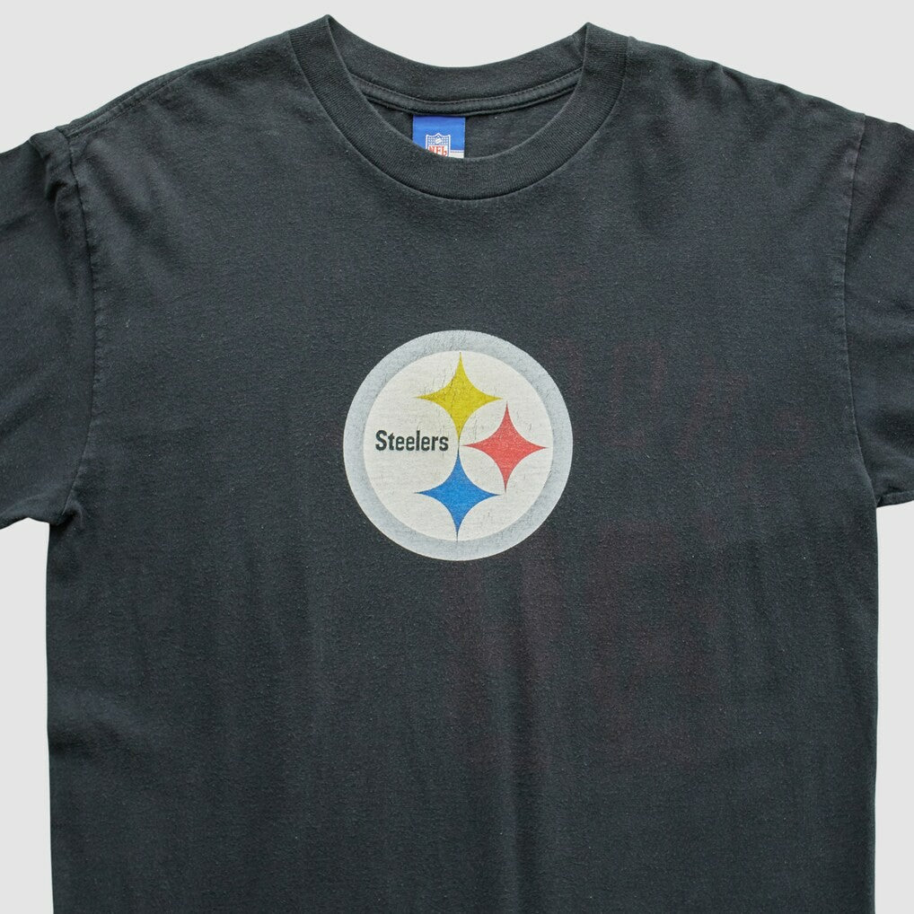 Pittsburgh Steelers Reebok 2000s T-Shirt - Black T-shirts