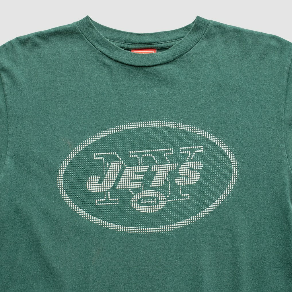 New York Jets NFL 2000s Long Sleeve T-Shirt - Green T-shirts