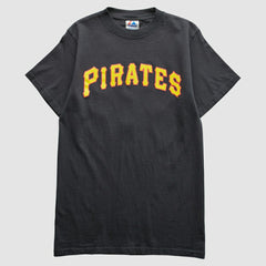 Pittsburgh Pirates Majestic 2000s T-Shirt - Black - XXVintage T-shirts