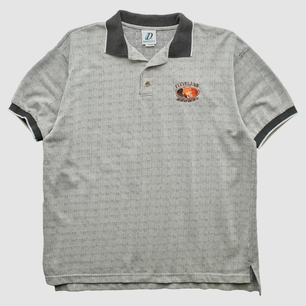Cleveland Browns Dynasty 2000s Polo - Gray