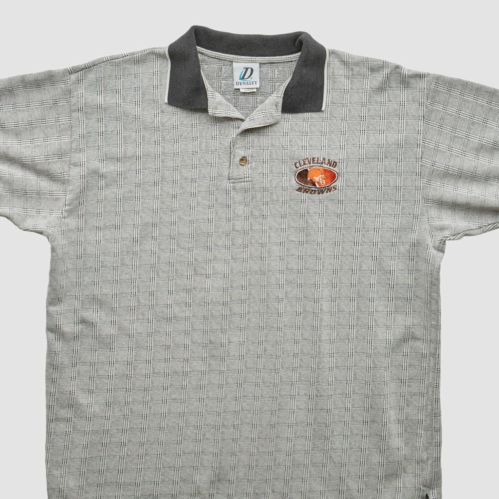 Cleveland Browns Dynasty 2000s Polo - Gray