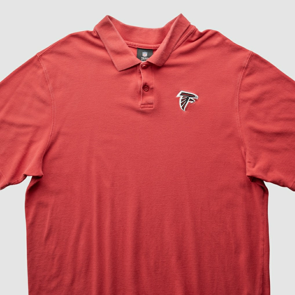 Atlanta Falcons Reebok 2010s Polo - Red