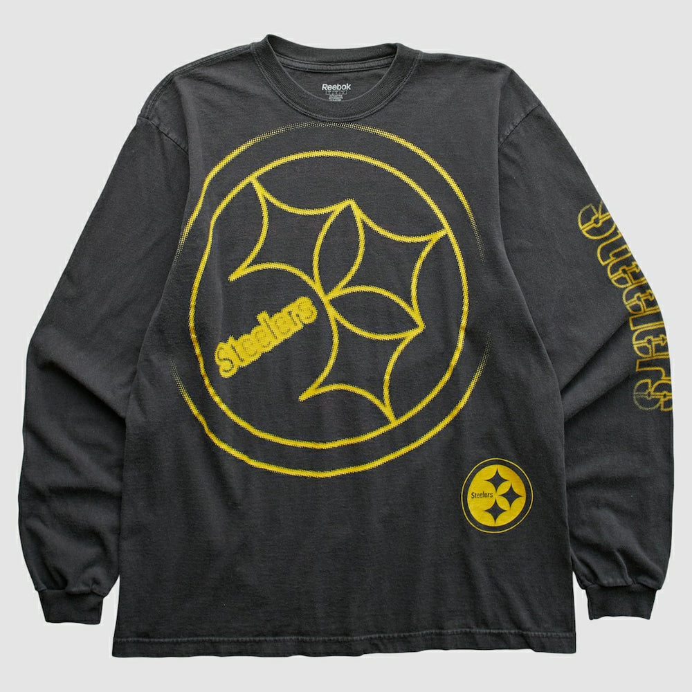 Pittsburgh Steelers Reebok 2000s T-Shirt - Black T-shirts