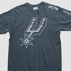 San Antonio Spurs Reebok 2000s T-Shirt Blue Vintage - Vintage