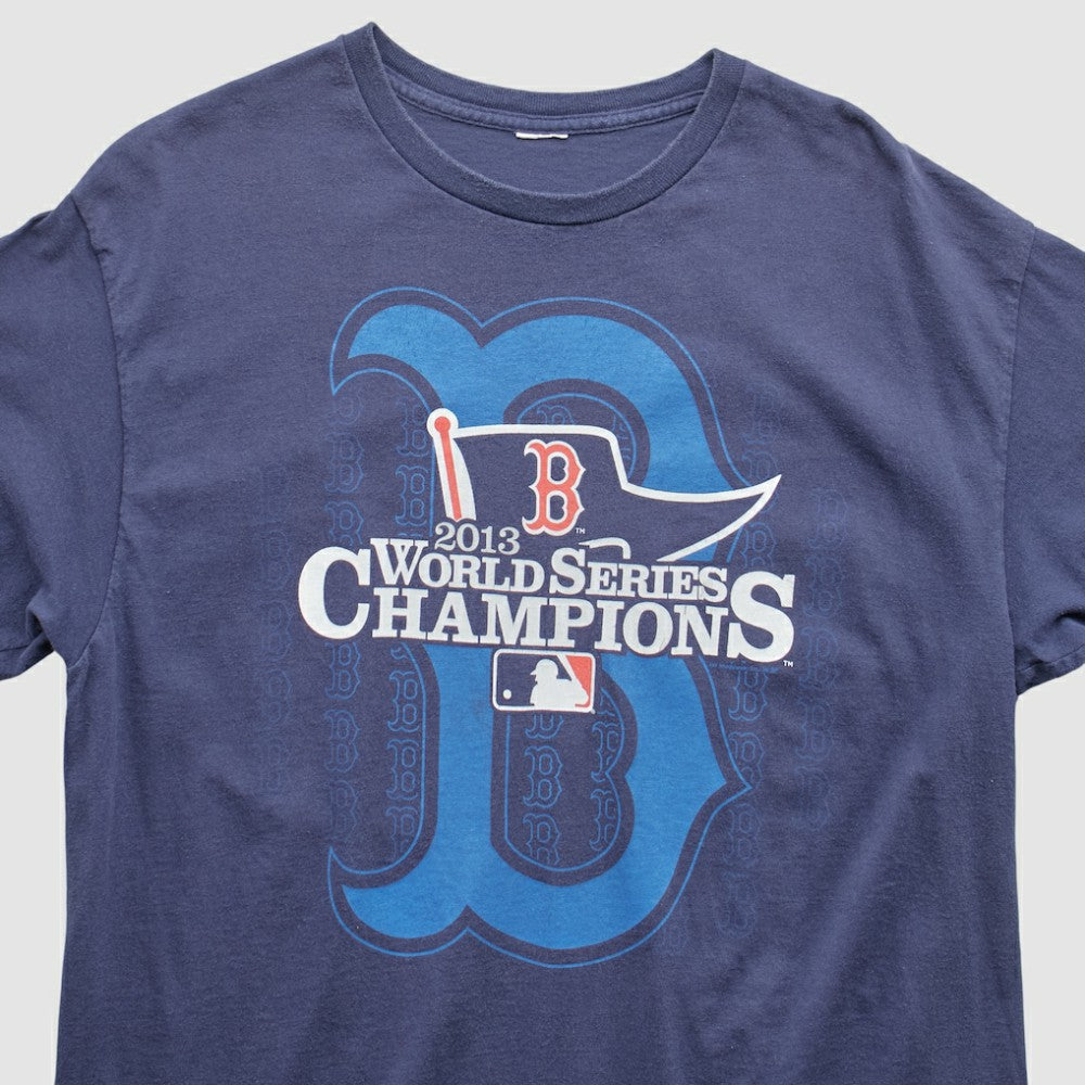 Boston Red Sox 2013 Sweatshirt - Navy - Vintage Sweatshirts