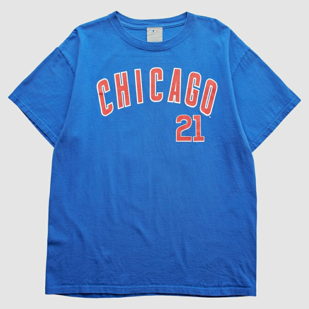 Chicago Cubs Genuine Merchandise 2011 T-Shirt - Blue - Vintage T-shirts