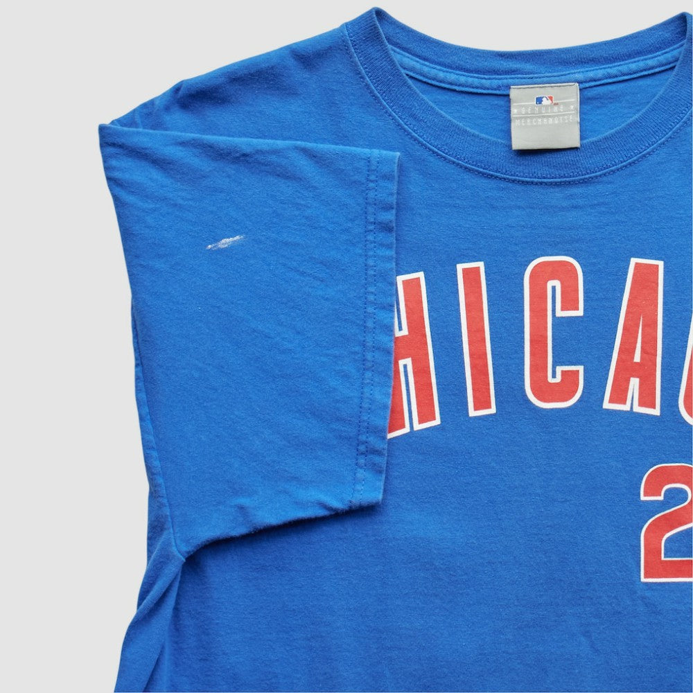 Chicago Cubs Genuine Merchandise 2011 T-Shirt - Blue - Vintage T-shirts