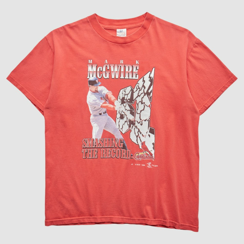 St. Louis Cardinals 1998 T-Shirt - Red - Vintage T-shirts