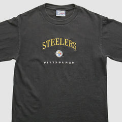 Pittsburgh Steelers Lee Apparel 90s T-Shirt - Black T-shirts