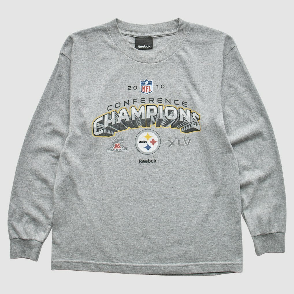 Pittsburgh Steelers Reebok 2010 Sweatshirt - Gray Sweatshirts