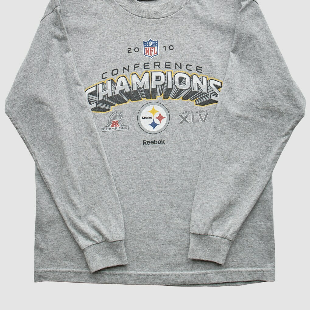 Pittsburgh Steelers Reebok 2010 Sweatshirt - Gray Sweatshirts