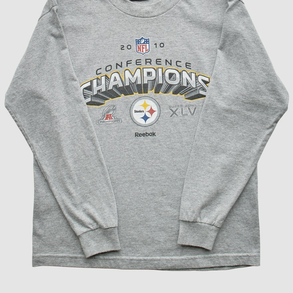 Pittsburgh Steelers Reebok 2010 Sweatshirt - Gray Sweatshirts