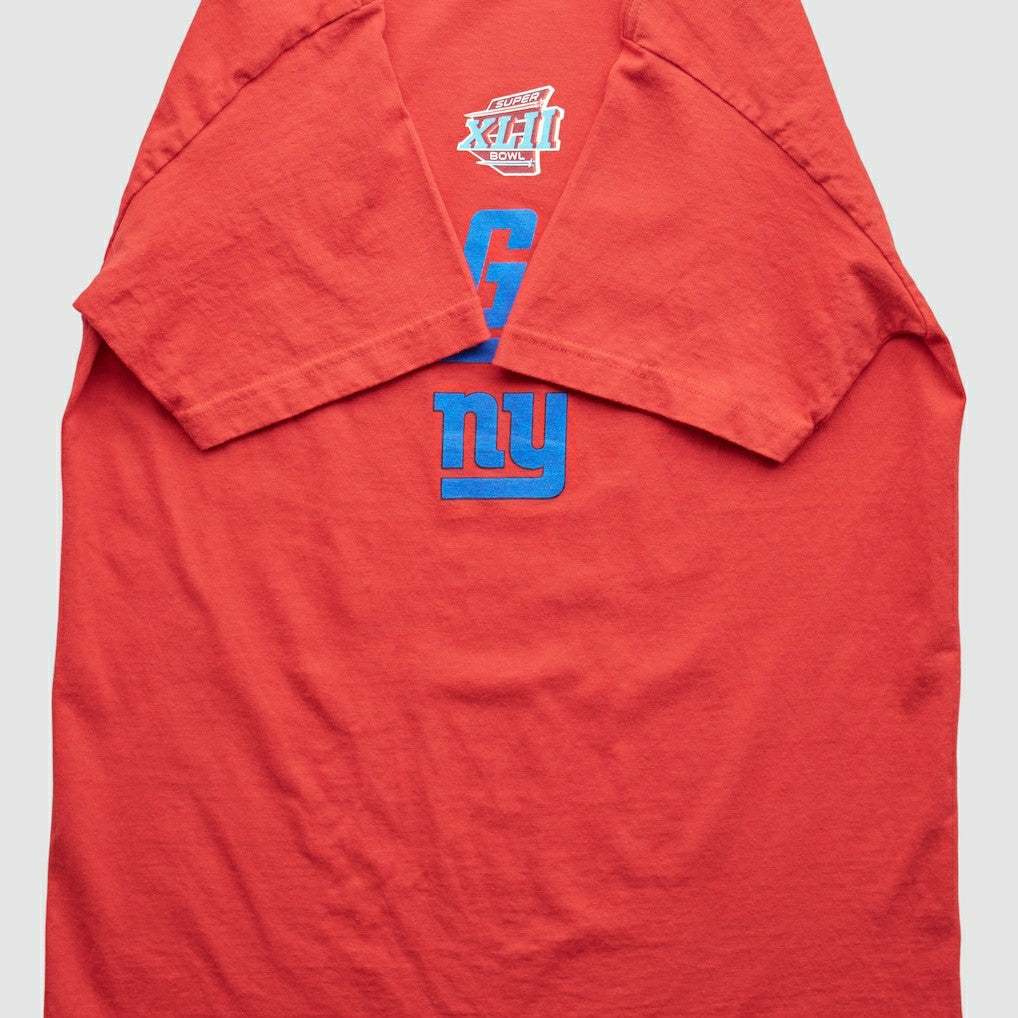 New York Giants NFL 2000s T-Shirt - Red T-shirts