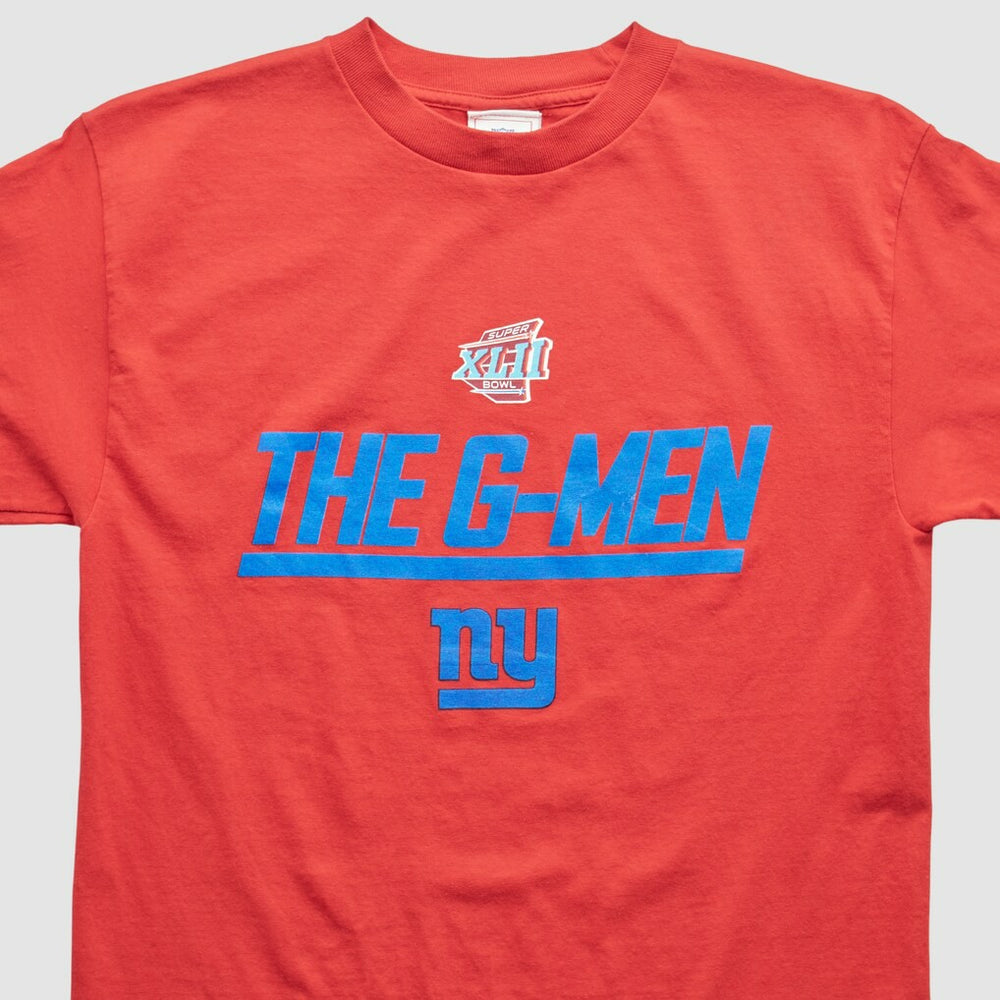 New York Giants NFL 2000s T-Shirt - Red T-shirts