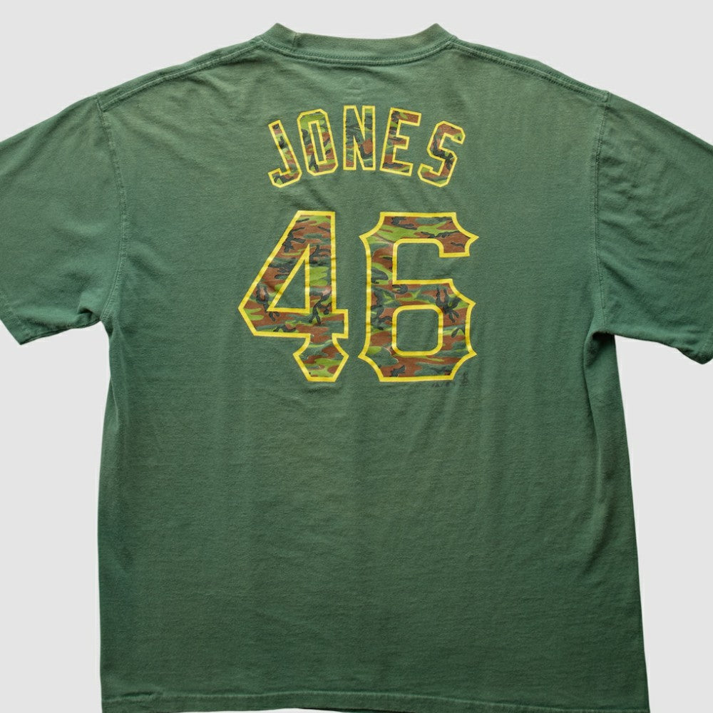 Pittsburgh Pirates Majestic 2000s T-Shirt - Green - Vintage T-shirts