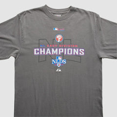 Philadelphia Phillies 2008 T-Shirt - Gray - Vintage T-shirts