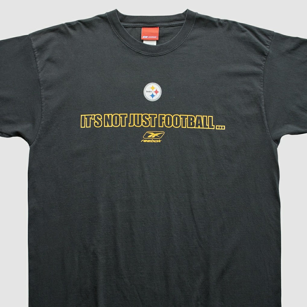 Pittsburgh Steelers Reebok 2000s T-Shirt - Black T-shirts