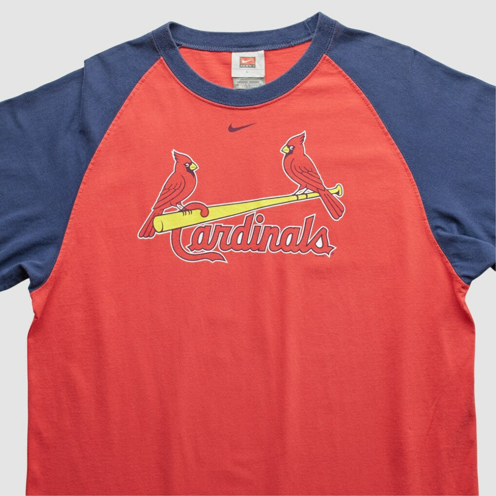 St. Louis Cardinals Nike 2000s T-Shirt - Red - Vintage T-shirts
