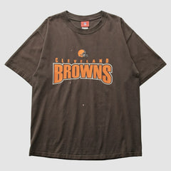 Cleveland Browns NFL 2000s T-Shirt - Brown T-shirts