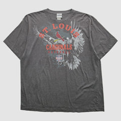 St. Louis Cardinals 2000s T-Shirt - Gray - XVintage T-shirts