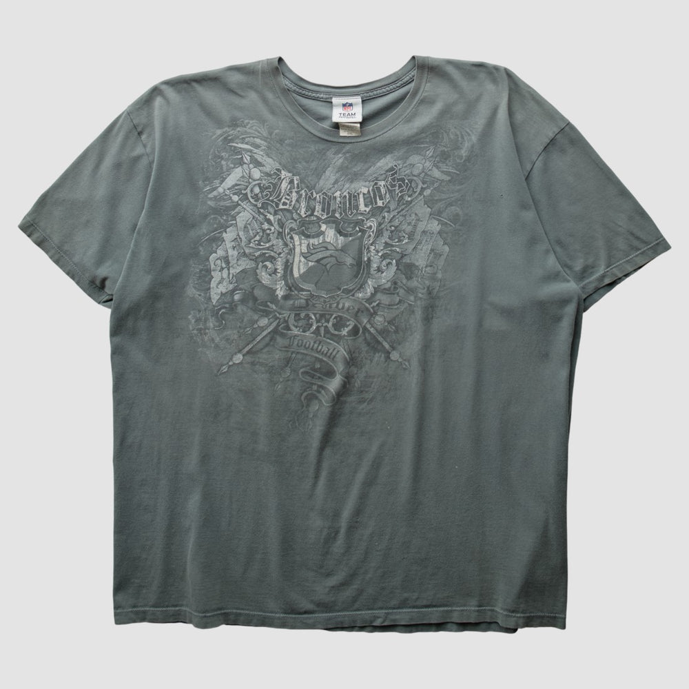 Denver Broncos 2000s T-Shirt - Gray T-shirts