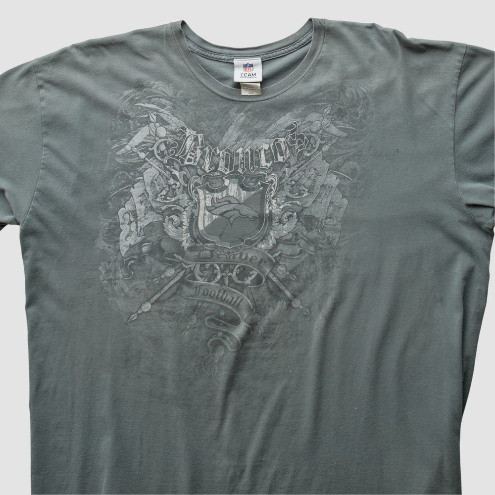 Denver Broncos 2000s T-Shirt - Gray T-shirts