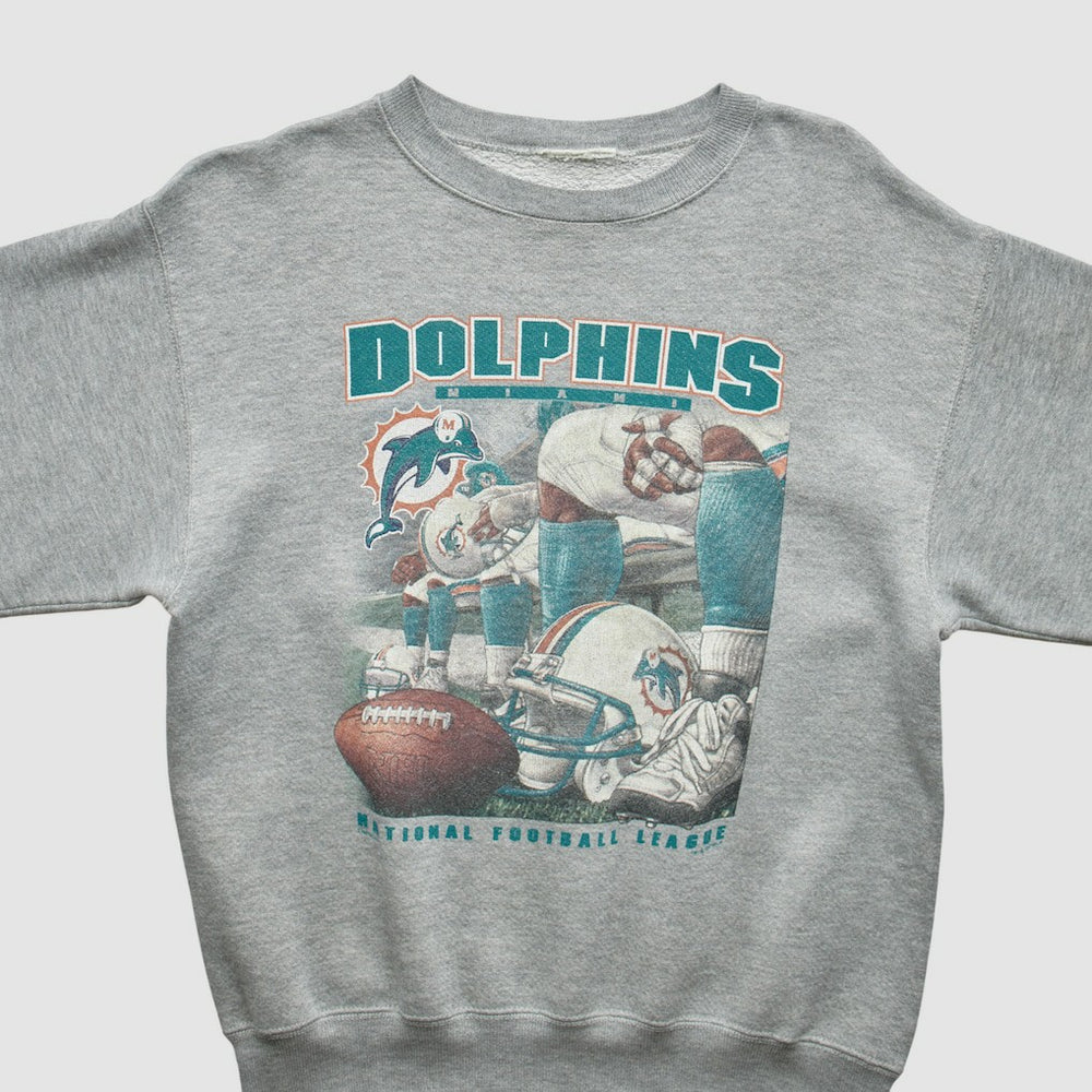 Miami Dolphins 90s Sweatshirt - Gray Sweatshirts
