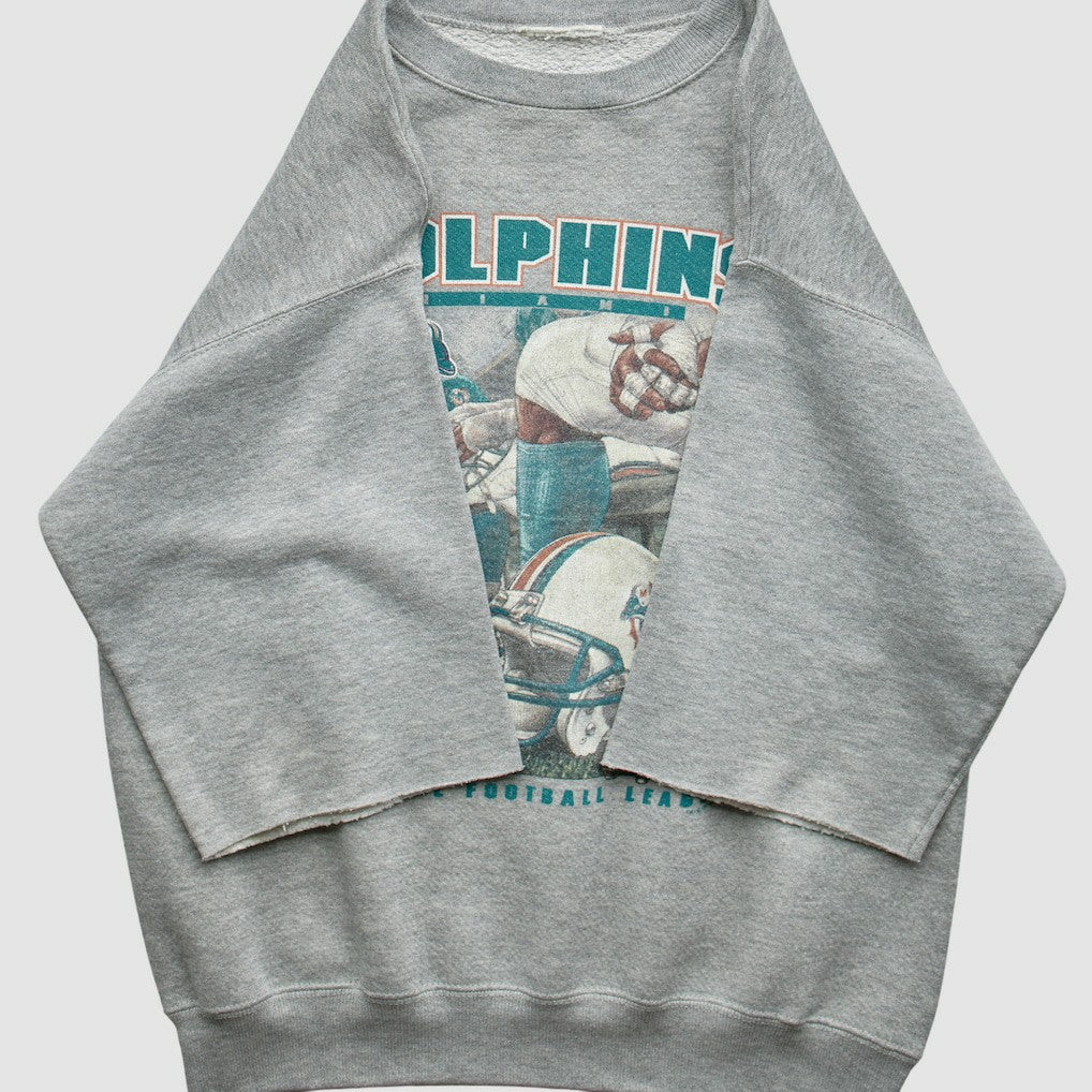 Miami Dolphins 90s Sweatshirt - Gray Sweatshirts