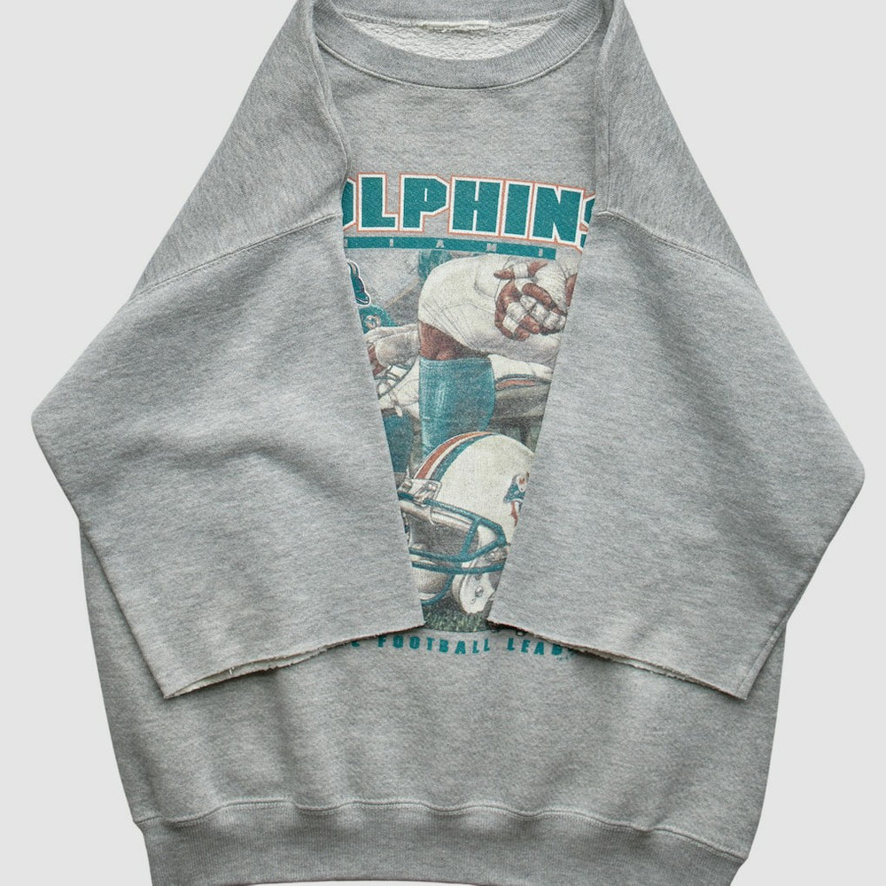 Miami Dolphins 90s Sweatshirt - Gray Sweatshirts