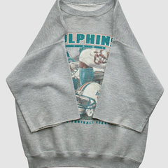 Miami Dolphins 90s Sweatshirt - Gray Sweatshirts