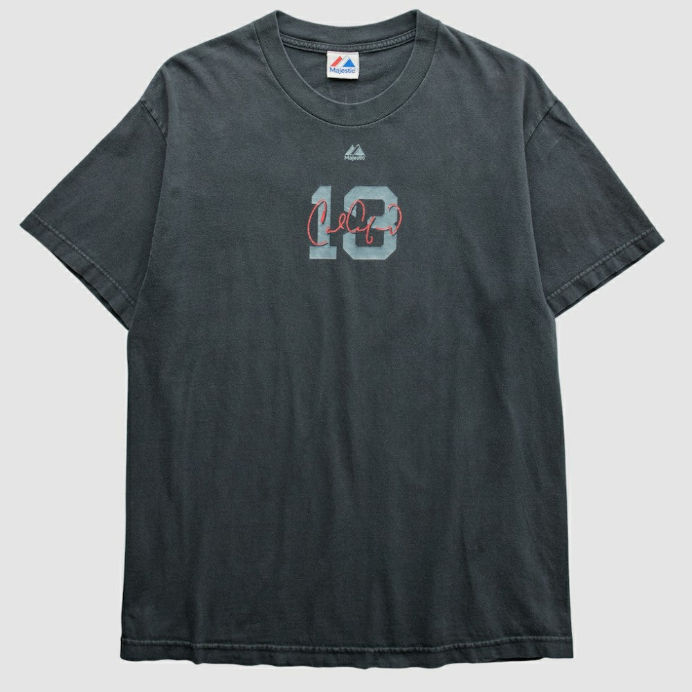 St. Louis Cardinals Majestic 2000s T-Shirt - Black - Vintage T-shirts