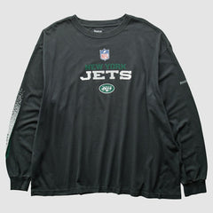 New York Jets Reebok 2000s T-Shirt - Black T-shirts