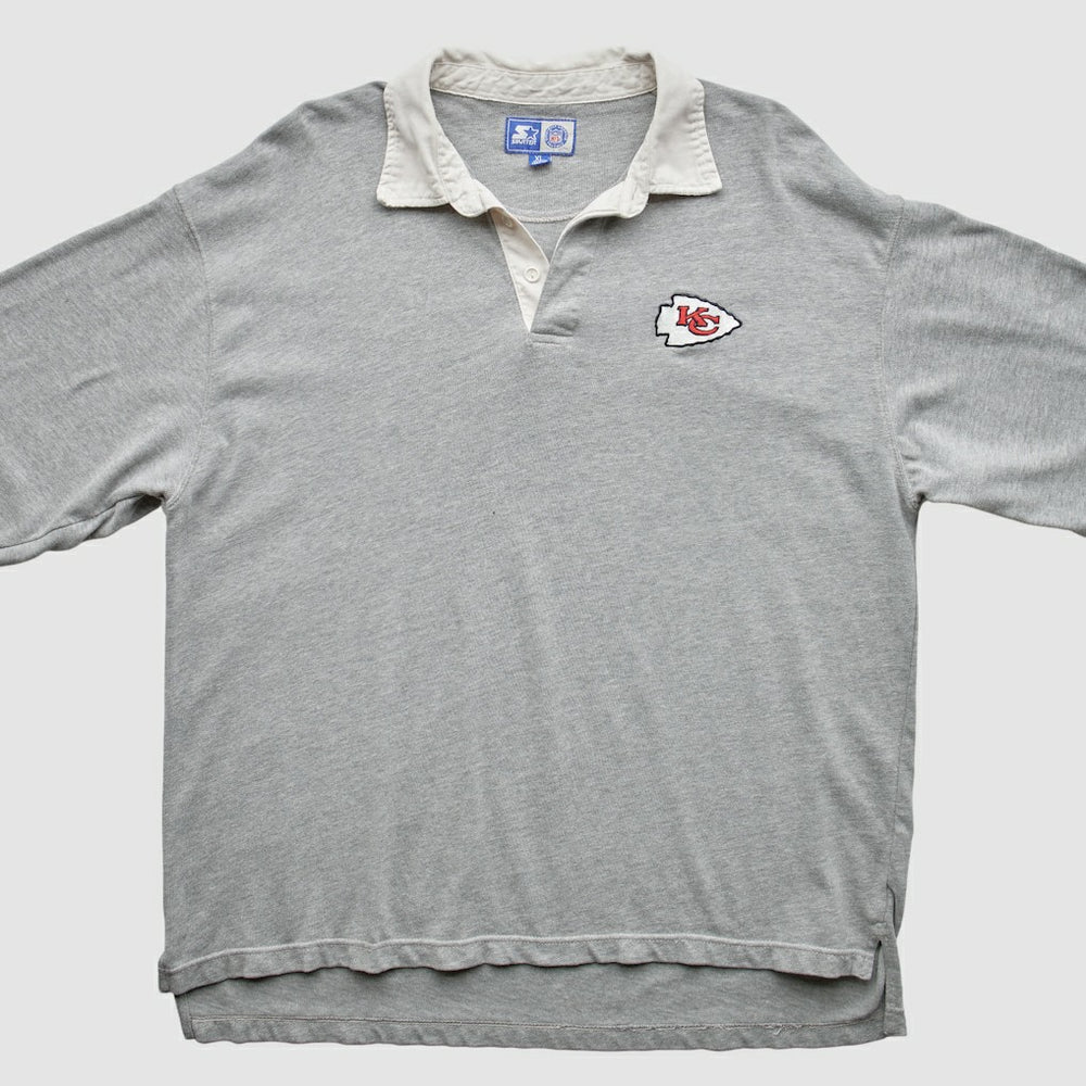 Kansas City Chiefs Starter 90s Sweatshirt - Gray Sweatshirts