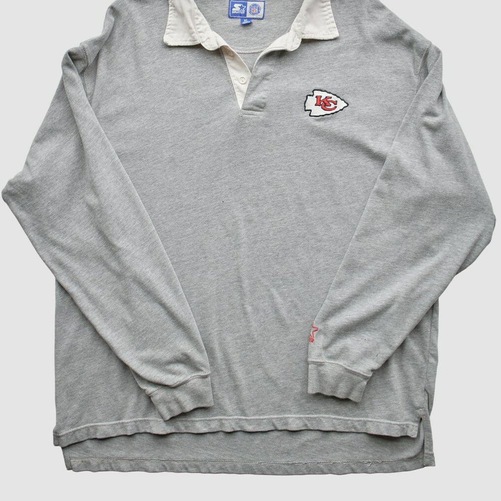 Kansas City Chiefs Starter 90s Sweatshirt - Gray Sweatshirts