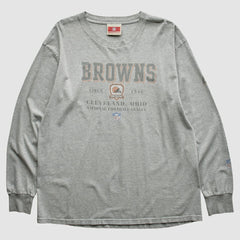 Cleveland Browns NFL Originals 2000s T-Shirt - Gray T-shirts