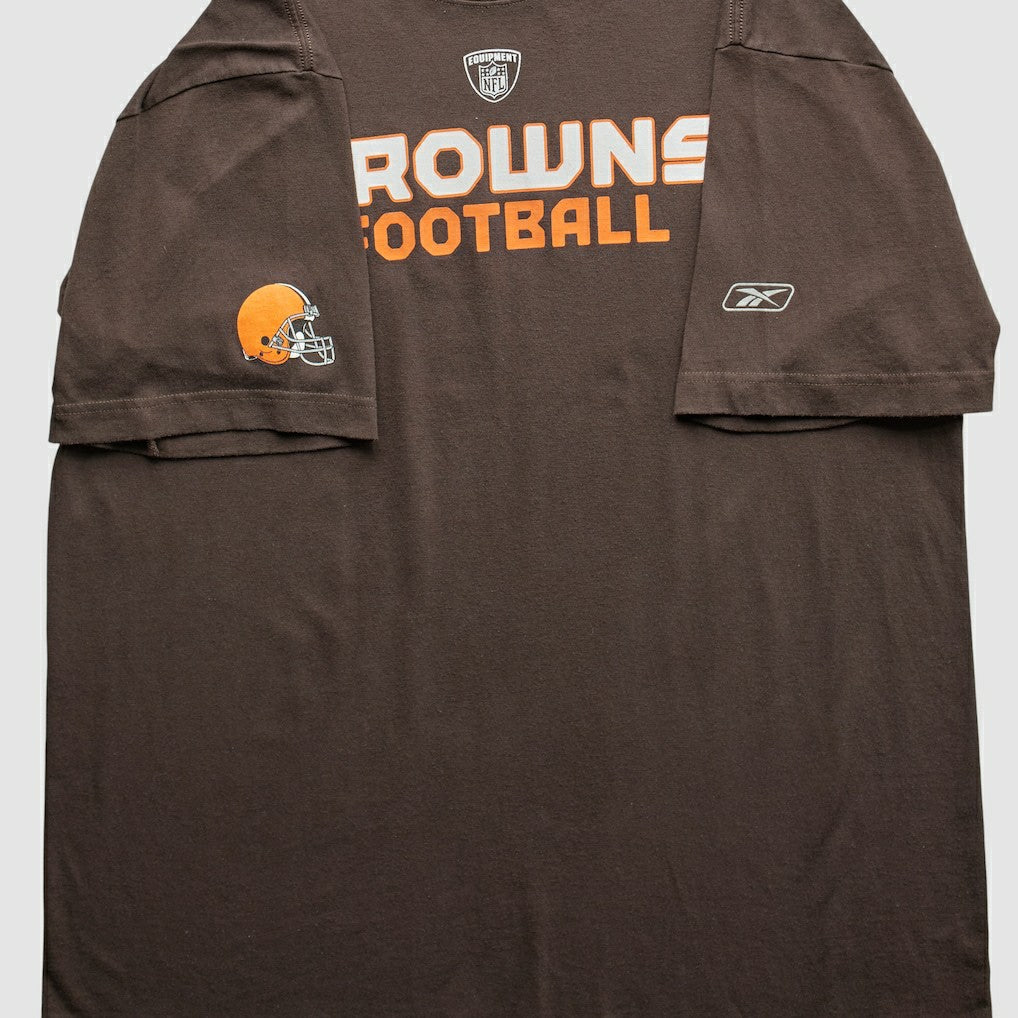 Cleveland Browns Reebok 2000s T-Shirt - Brown T-shirts