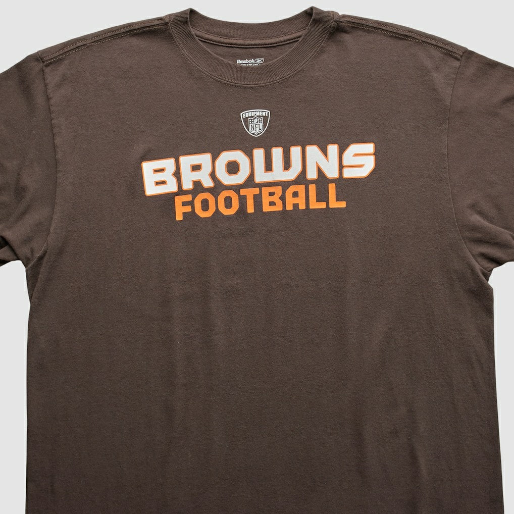 Cleveland Browns Reebok 2000s T-Shirt - Brown T-shirts