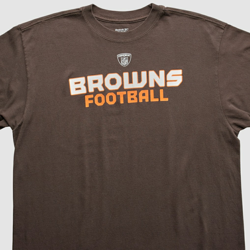 Cleveland Browns Reebok 2000s T-Shirt - Brown T-shirts
