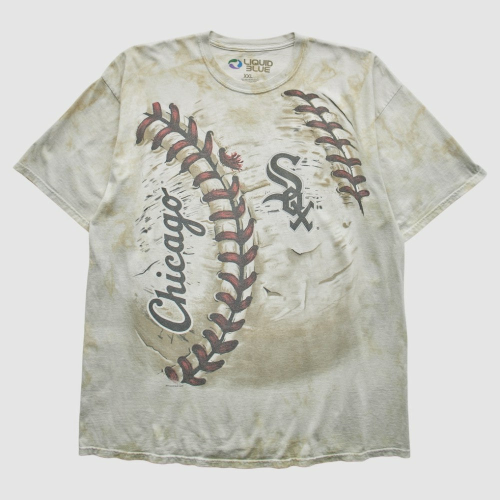 Chicago White Sox Liquid Blue 2014 T-Shirt - Beige - 2XVintage T-shirts