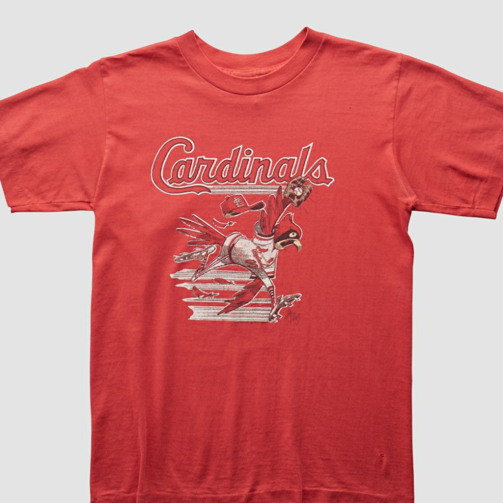St. Louis Cardinals 80s T-Shirt - Red - XVintage T-shirts