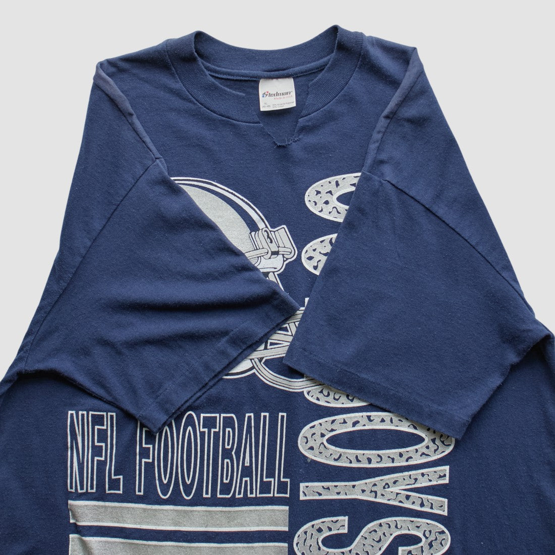 Dallas Cowboys Logo 7 1991 T-Shirt - Navy T-shirts