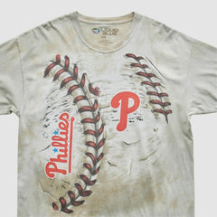 Philadelphia Phillies Liquid Blue 2014 T-Shirt - Beige - 2XVintage T-shirts
