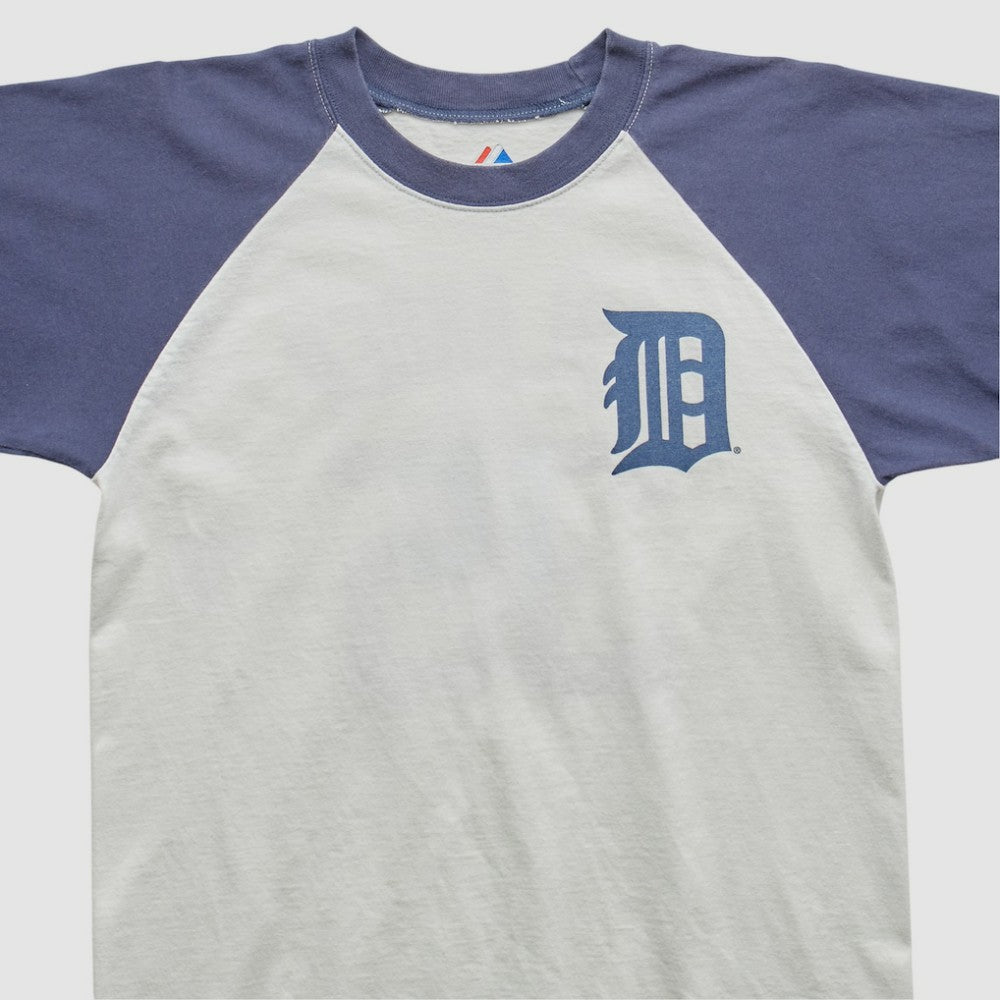 Detroit Tigers Majestic 2000s T-Shirt - White - Vintage T-shirts